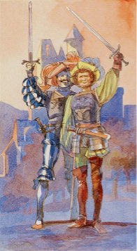 Tarotkaart 'Twee van Zwaarden'