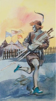 Tarotkaart 'Vijf van Zwaarden'