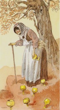 Tarotkaart 'Zeven van Kelken'