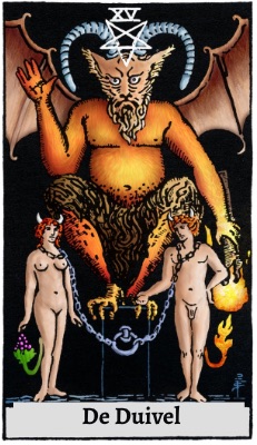 Tarotkaart 'De Duivel'