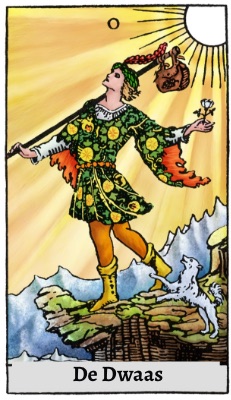 Tarotkaart 'De Dwaas'