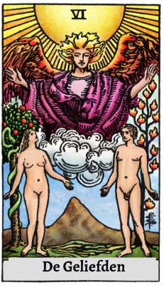 Tarotkaart 'De Geliefden'