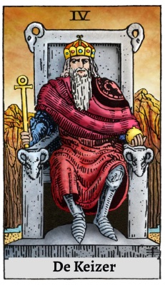 Tarotkaart 'De Keizer'