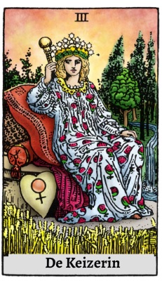 Tarotkaart 'De Keizerin'