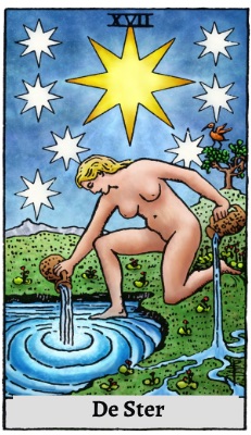 Tarotkaart 'De Ster'