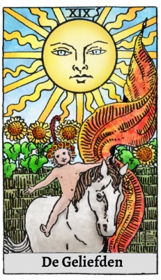 Tarotkaart 'De Zon'