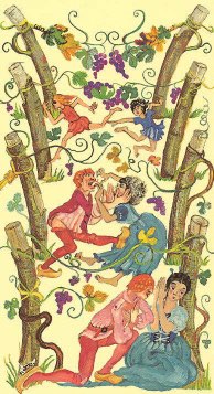 Tarotkaart 'Acht van Staven'