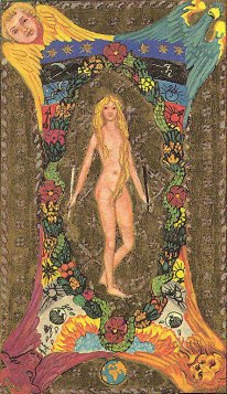 Tarotkaart 'De Wereld'