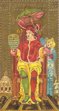 Tarotkaart 'Koning van Kelken'