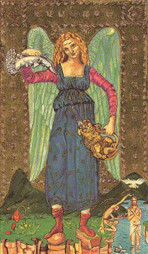 Tarotkaart 'Matigheid'