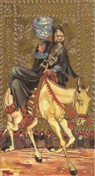 Tarotkaart 'Ridder van Kelken'