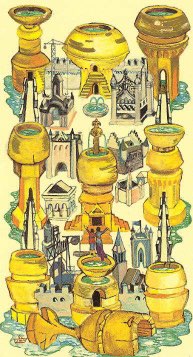 Tarotkaart 'Tien van Kelken'