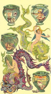 Tarotkaart 'Vier van Kelken'