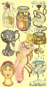 Tarotkaart 'Zeven van Kelken'