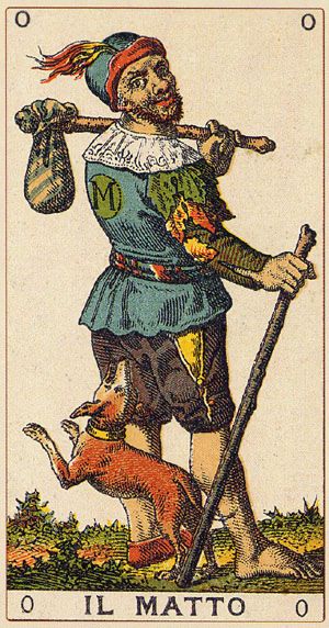 Tarotkaart 'De Dwaas'