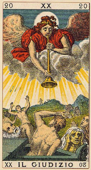 Tarotkaart 'Het Oordeel'