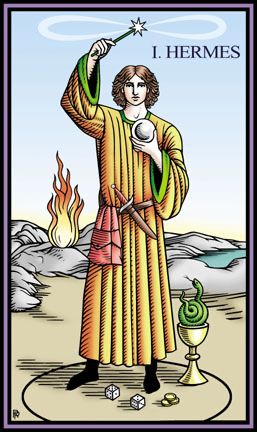 Tarotkaart 'De Magiër'