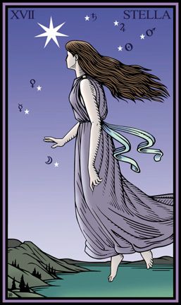 Tarotkaart 'De Ster'