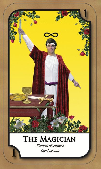 Tarotkaart 'De Magiër'