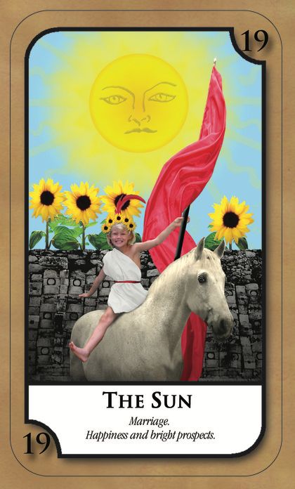 Tarotkaart 'De Zon'