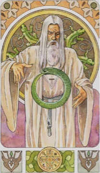 Tarotkaart 'Aas van Pentagrammen'