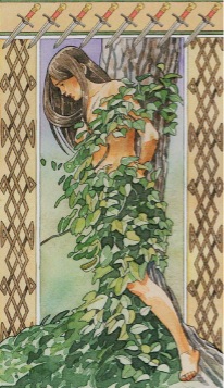 Tarotkaart 'Acht van Zwaarden'
