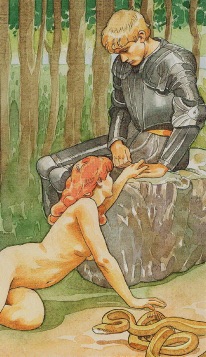 Tarotkaart 'De Geliefden'