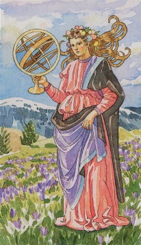 Tarotkaart 'De Wereld'