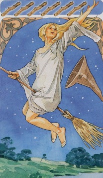 Tarotkaart 'Zes van Staven'