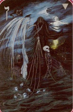 Tarotkaart 'De Dood'