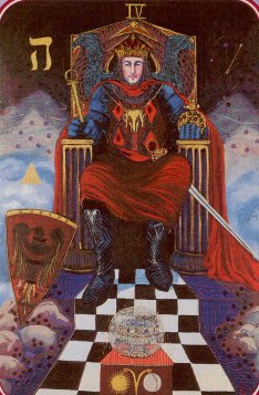 Tarotkaart 'De Keizer'