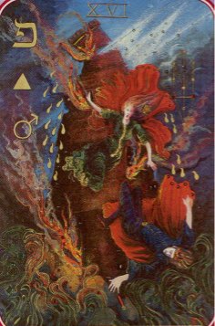 Tarotkaart 'De Toren'