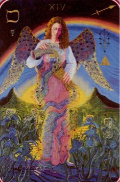 Tarotkaart 'Matigheid'