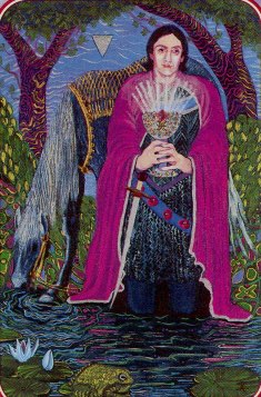 Tarotkaart 'Ridder van Kelken'