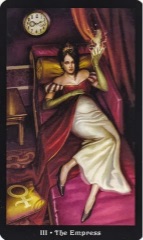 Tarotkaart 'De Hogepriesteres'