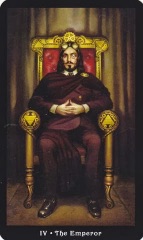 Tarotkaart 'De Keizer'
