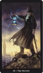 Tarotkaart 'De Kluizenaar'