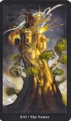 Tarotkaart 'De Toren'
