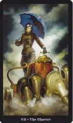 Tarotkaart 'De Zegewagen'