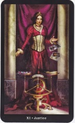 Tarotkaart 'Gerechtigheid'