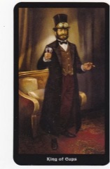 Tarotkaart 'Koning van Kelken'