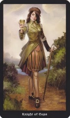 Tarotkaart 'Ridder van Kelken'