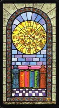 Tarotkaart 'Aas van Pentagrammen'