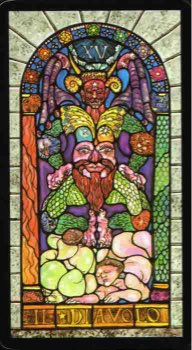 Tarotkaart 'De Duivel'