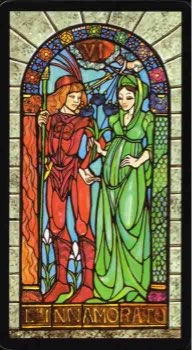 Tarotkaart 'De Geliefden'