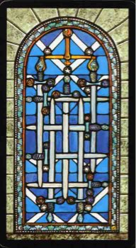 Tarotkaart 'Negen van Zwaarden'