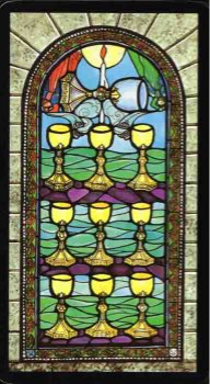 Tarotkaart 'Tien van Kelken'