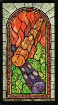 Tarotkaart 'Twee van Staven'