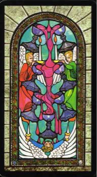 Tarotkaart 'Zeven van Kelken'