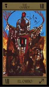 Tarotkaart 'De Zegewagen'